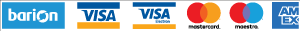 Barion – biztonságos bankkártyás fizetés: Mastercard, Maestro, Visa, Visa Electron